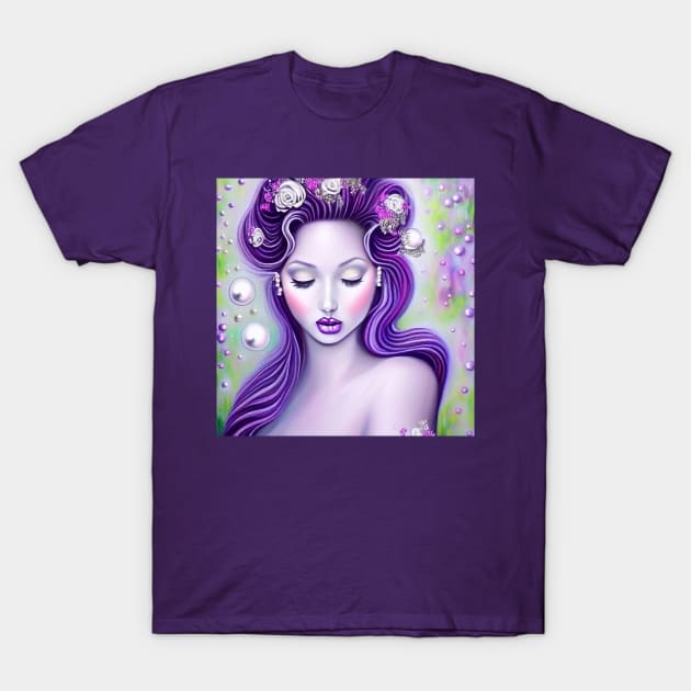 Vision of a Woman T-Shirt by The Little Store Of Magic